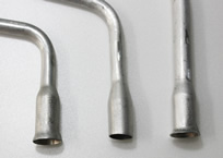 アルミパイプ曲げ加工